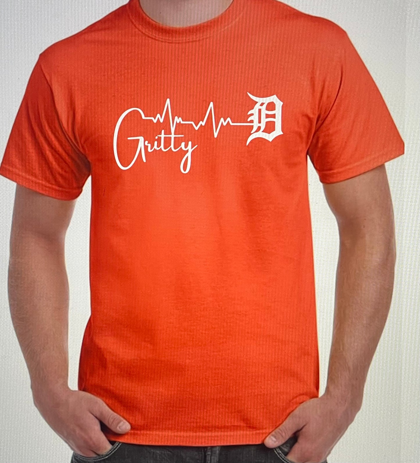 Gritty D heart beat (orange)