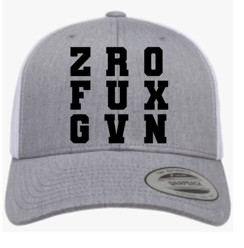 ZRO FUX GVN (Snap back)